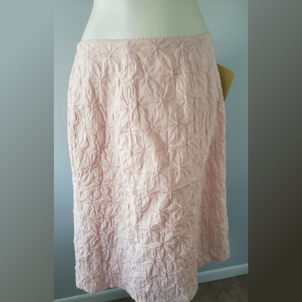 Demim&Co. Pastel Pink Pencil Skirt NWT